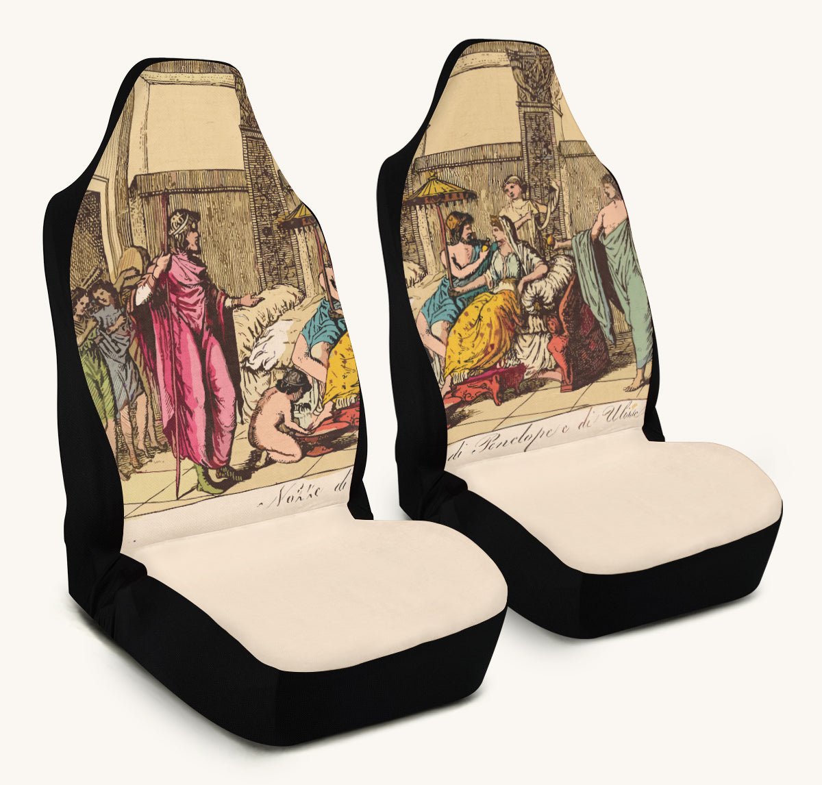 She Waited on Ithaca Car Seat Cover - Jaded Lament