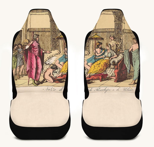 She Waited on Ithaca Car Seat Cover - Jaded Lament