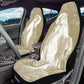 She Watched the Bones Sink Khaki Car Seat Cover - Jaded Lament