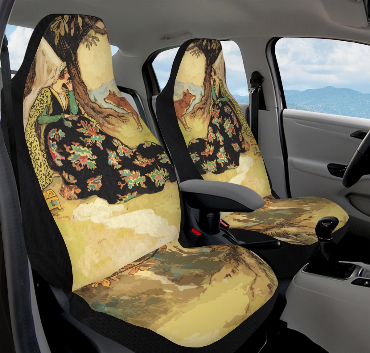 Speak Fox Car Seat Cover - Jaded Lament