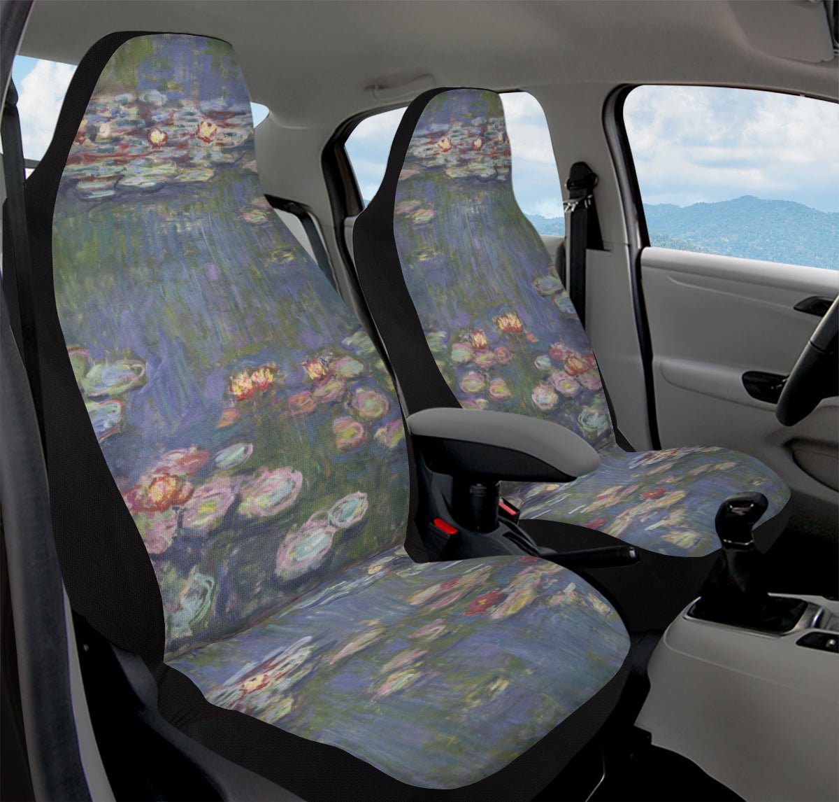 Stillness in Bloom Car Seat Cover - Jaded Lament