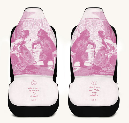 The Bear Shall Be Thy Choice Car Seat Cover - Jaded Lament