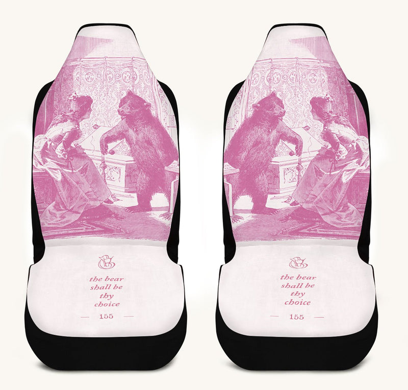 The Bear Shall Be Thy Choice Car Seat Cover - Jaded Lament