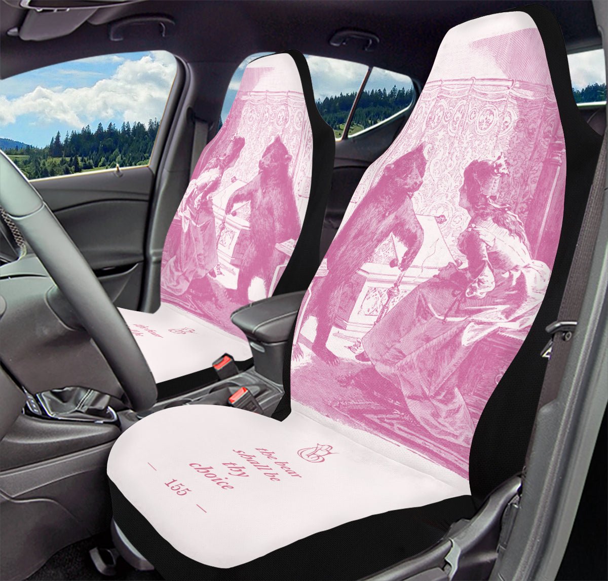 The Bear Shall Be Thy Choice Car Seat Cover - Jaded Lament