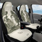 The Bear Shall Be Thy Choice Cream Car Seat Cover - Jaded Lament