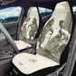 The Bear Shall Be Thy Choice Cream Car Seat Cover - Jaded Lament