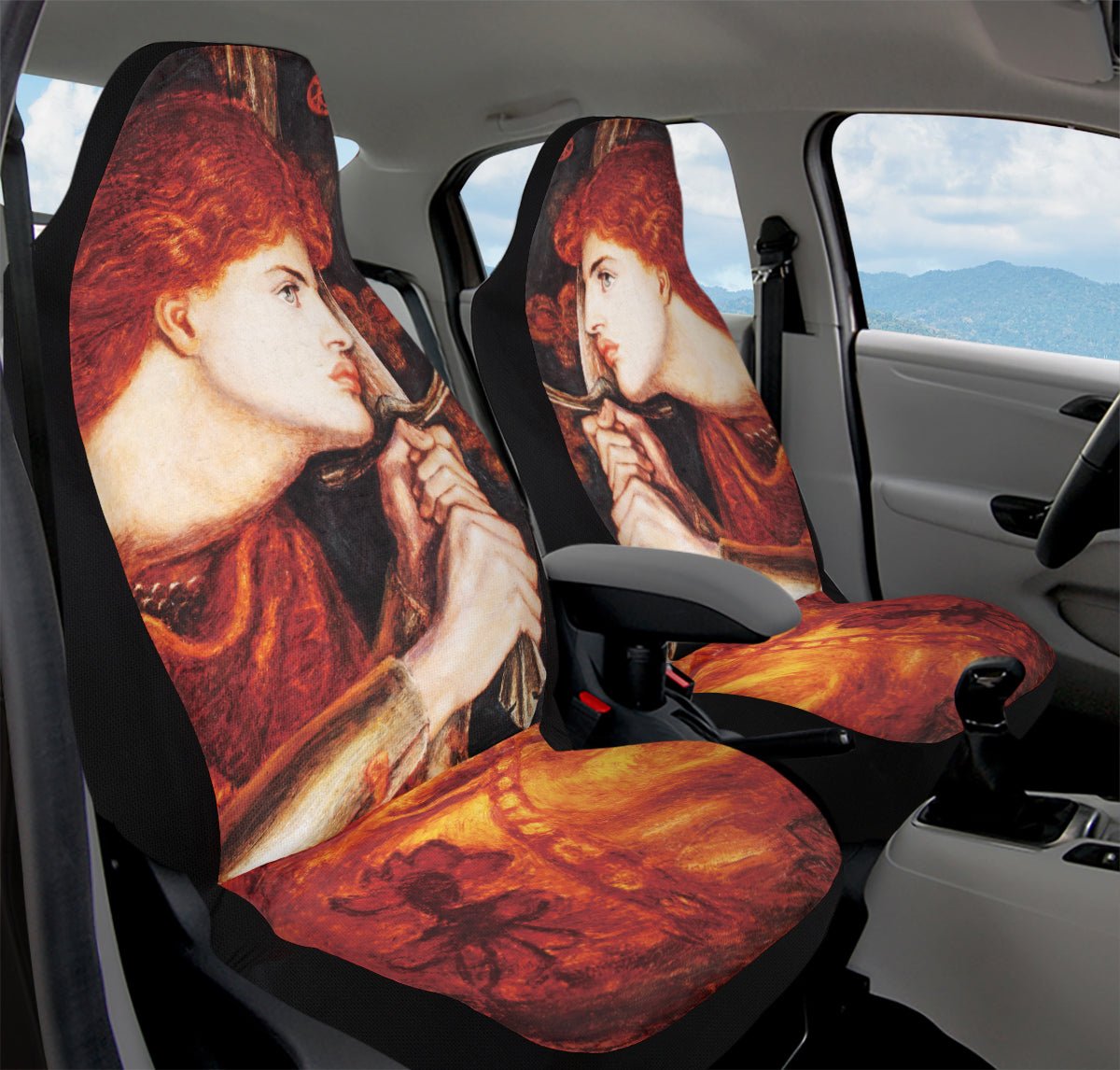 The Final Vision Car Seat Cover - Jaded Lament