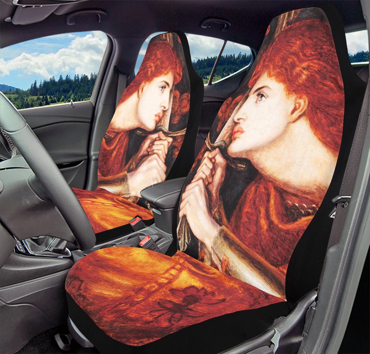 The Final Vision Car Seat Cover - Jaded Lament