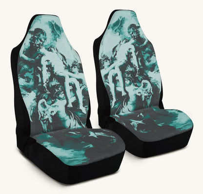 The Gods Bore Him Away Car Seat Cover - Jaded Lament