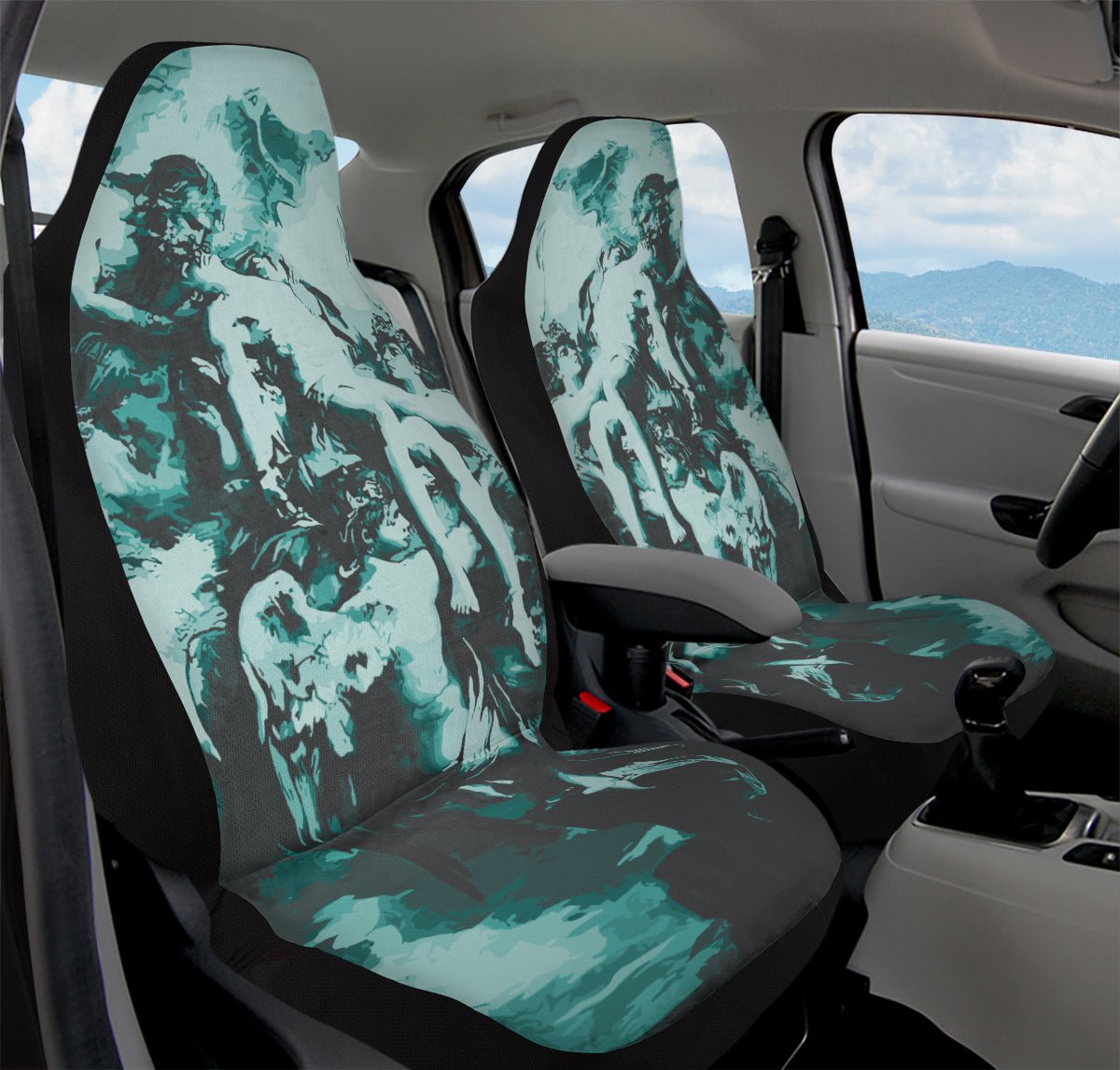 The Gods Bore Him Away Car Seat Cover - Jaded Lament