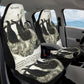 The Sloth Stays Black Car Seat Cover - Jaded Lament