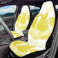 The Sloth Stays Yellow Car Seat Cover - Jaded Lament