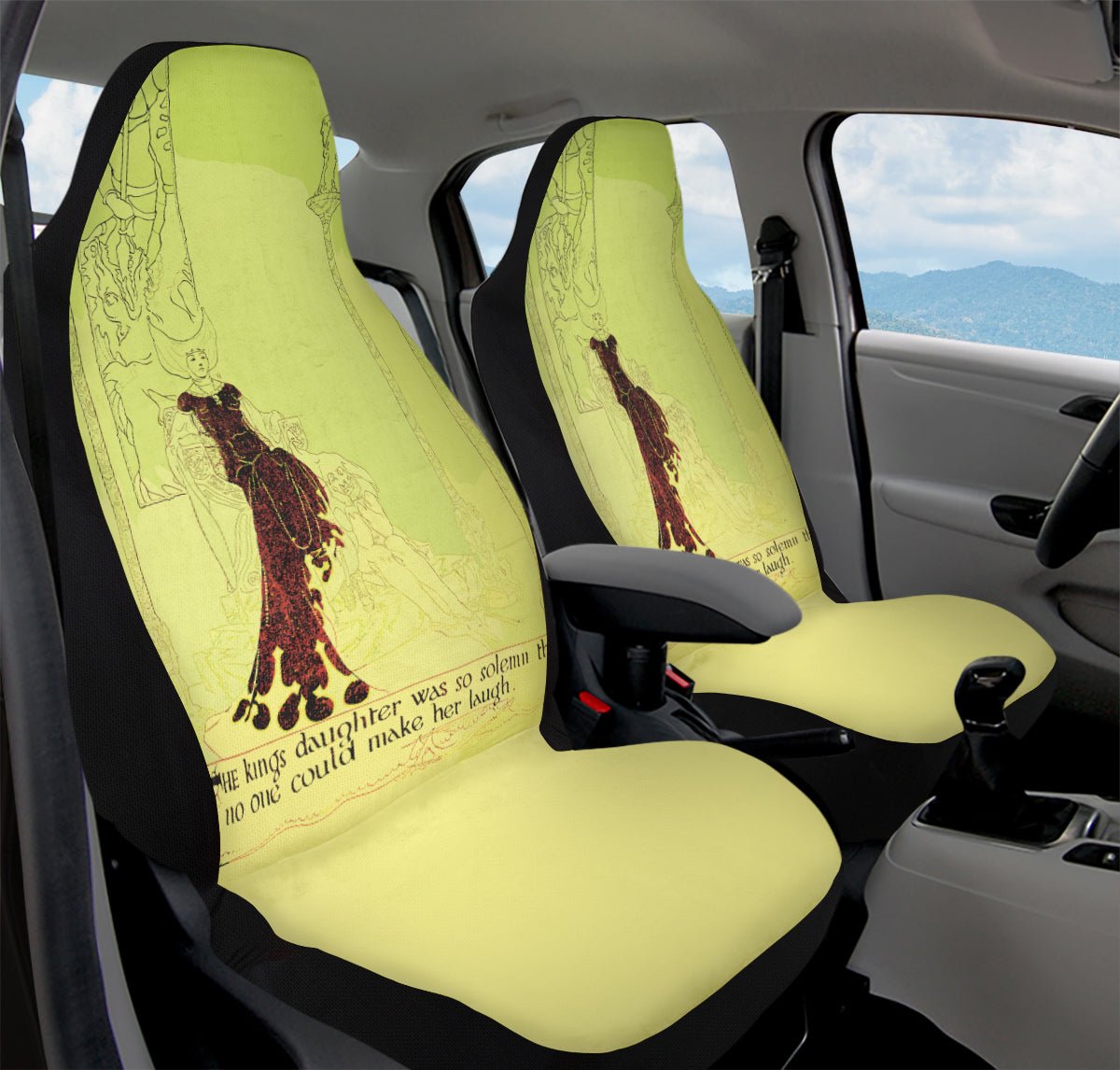 The Solemn Daughter Car Seat Cover - Jaded Lament