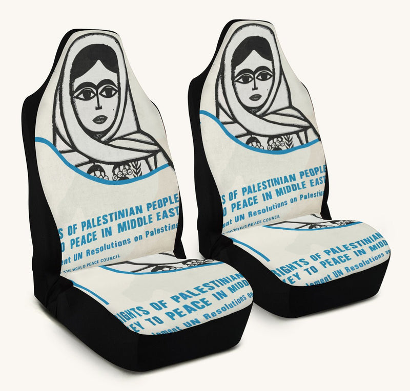 The Watching Woman Car Seat Cover - Jaded Lament