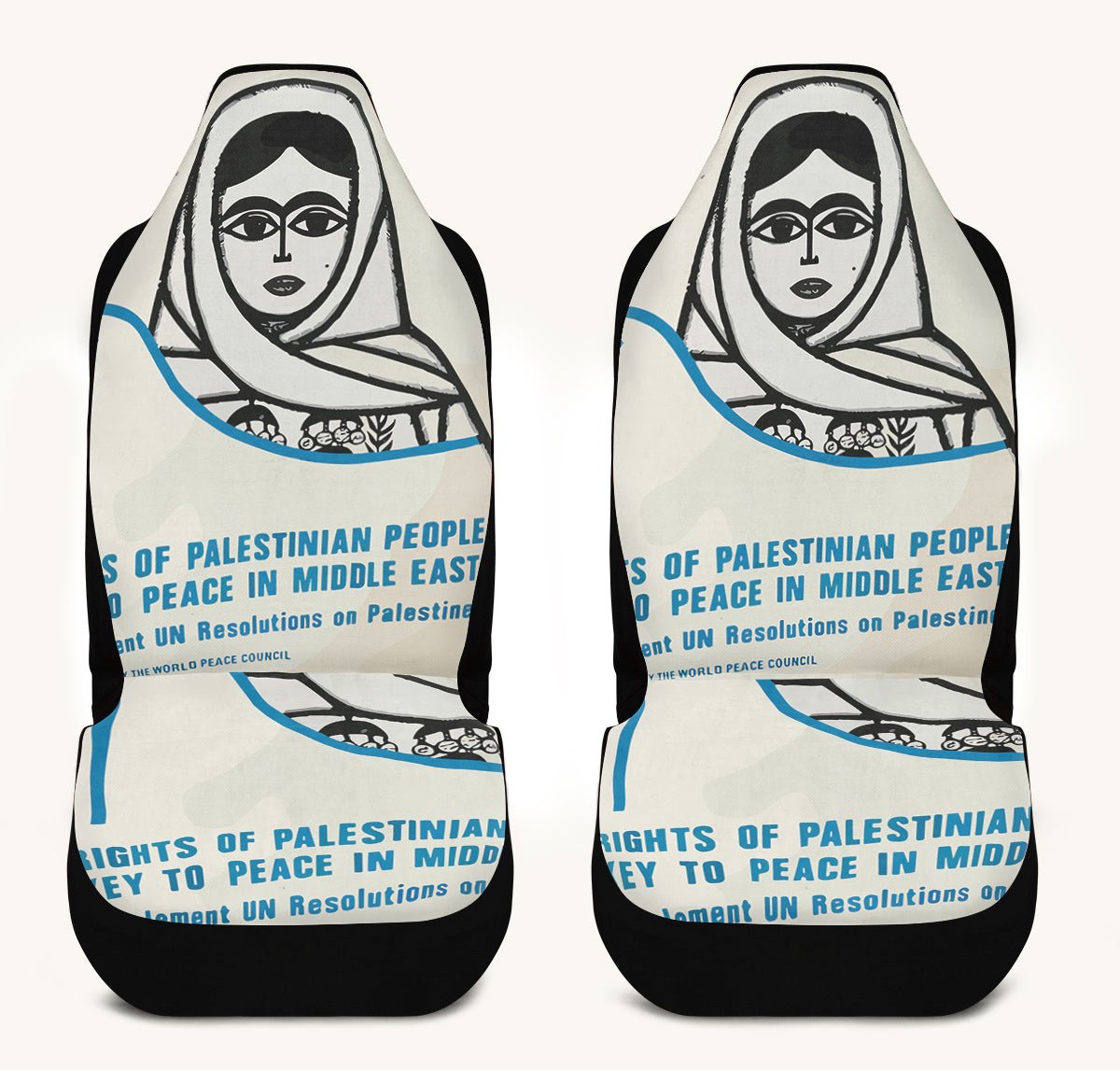 The Watching Woman Car Seat Cover - Jaded Lament