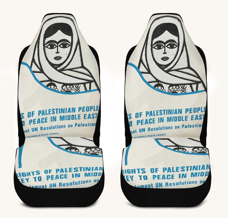 The Watching Woman Car Seat Cover - Jaded Lament