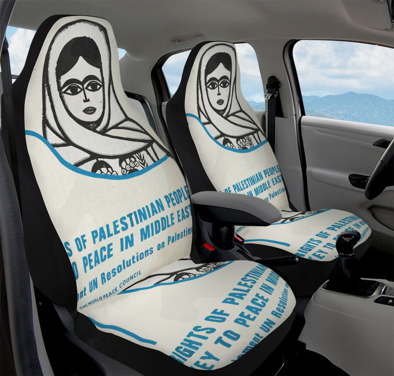 The Watching Woman Car Seat Cover - Jaded Lament