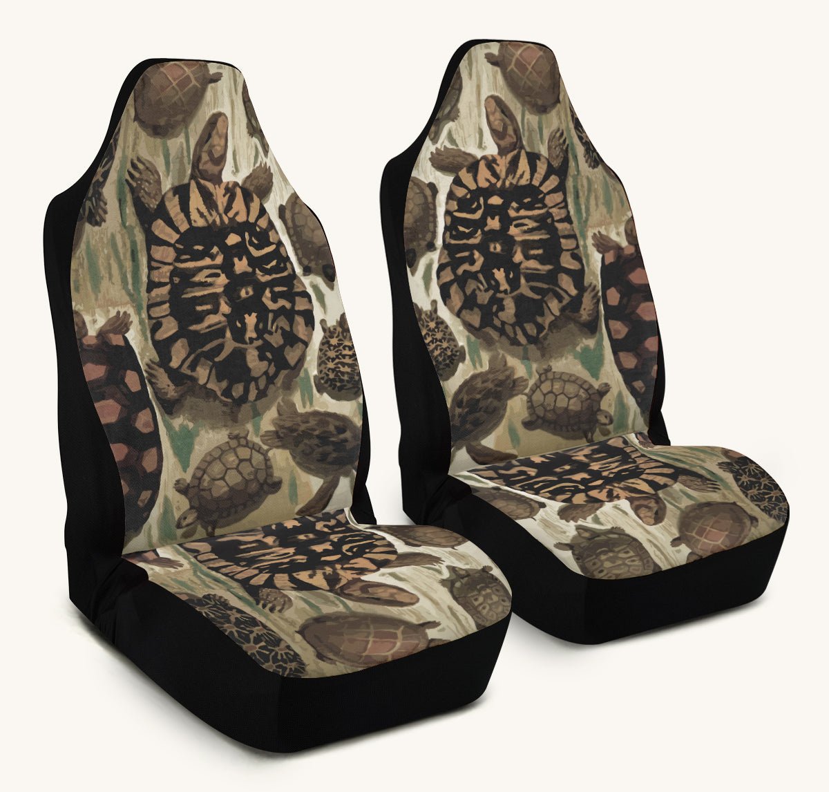Turtle Time Car Seat Cover - Jaded Lament