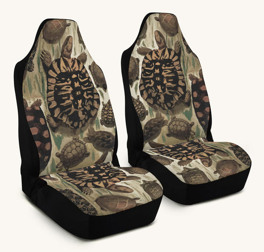 Turtle Time Car Seat Cover - Jaded Lament