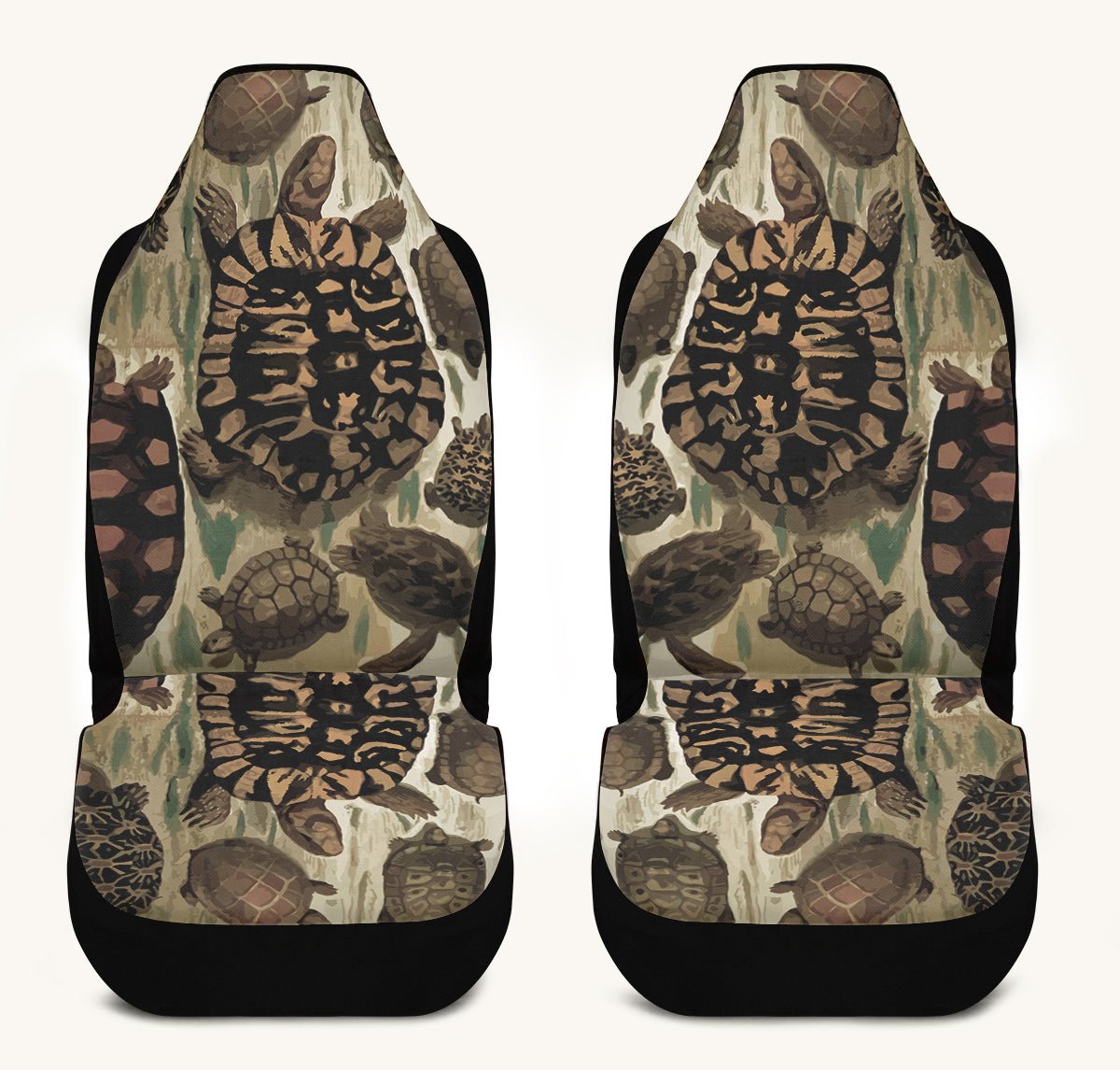 Turtle Time Car Seat Cover - Jaded Lament