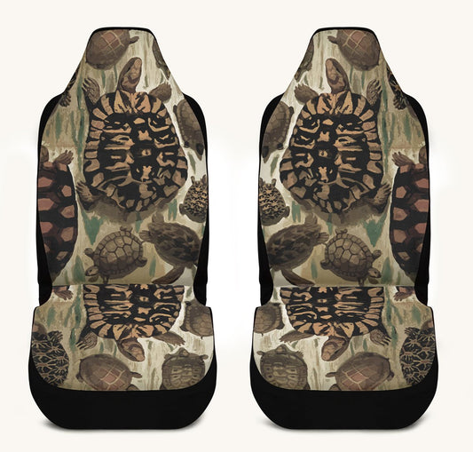 Turtle Time Car Seat Cover - Jaded Lament