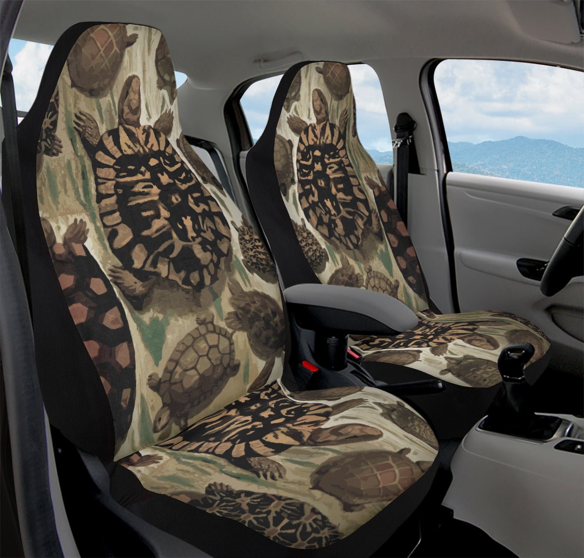 Turtle Time Car Seat Cover - Jaded Lament