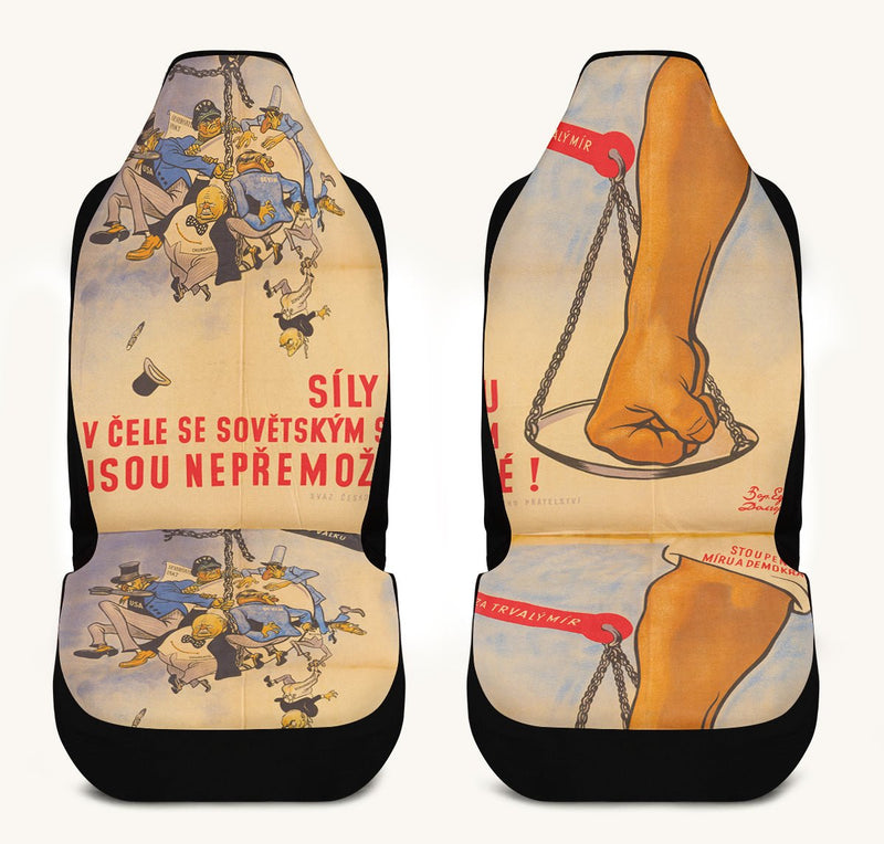 Weight of Many Car Seat Cover - Jaded Lament