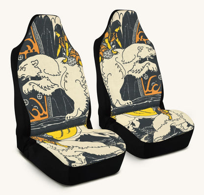 West of the Sun East of the Moon Car Seat Cover - Jaded Lament