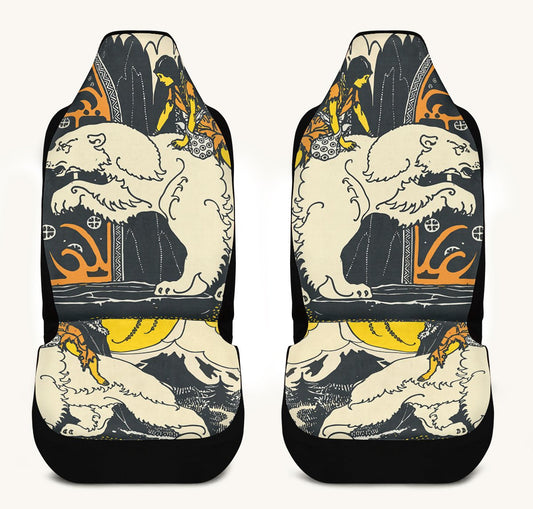 West of the Sun East of the Moon Car Seat Cover - Jaded Lament