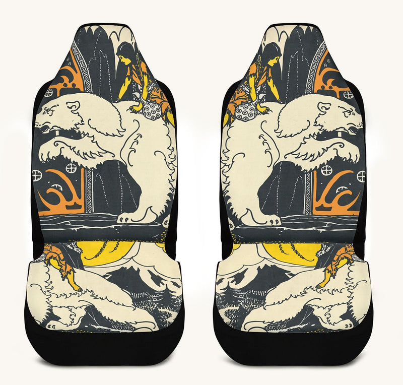 West of the Sun East of the Moon Car Seat Cover - Jaded Lament