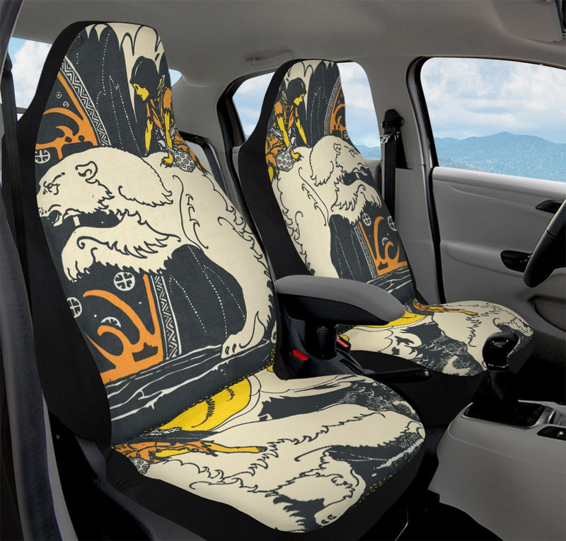 West of the Sun East of the Moon Car Seat Cover - Jaded Lament