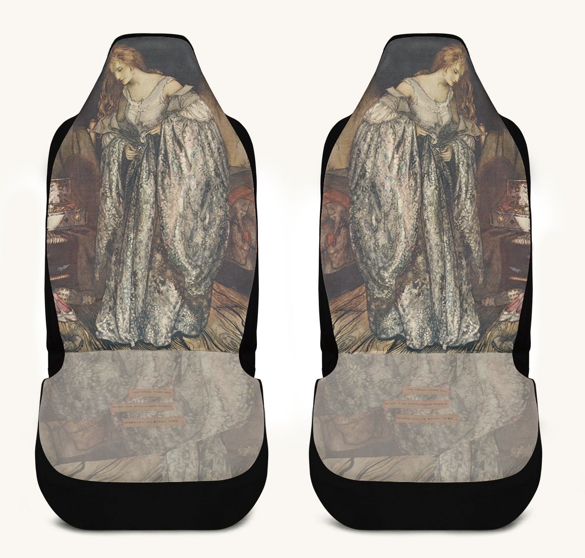 Where the Stars Touched Her Hem Car Seat Cover - Jaded Lament