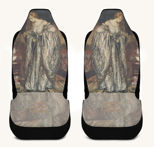 Where the Stars Touched Her Hem Car Seat Cover - Jaded Lament