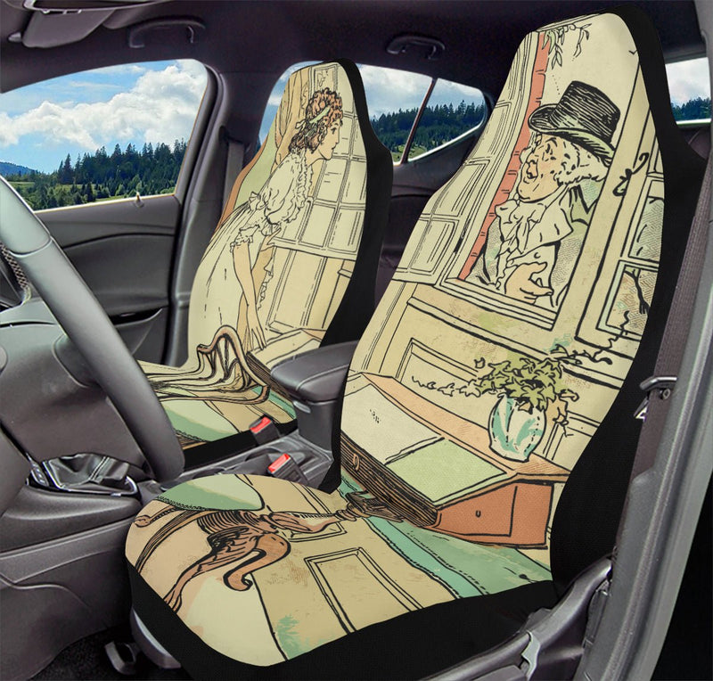 You May See Her If You Look This Way Jane Austen Car Seat Cover - Jaded Lament