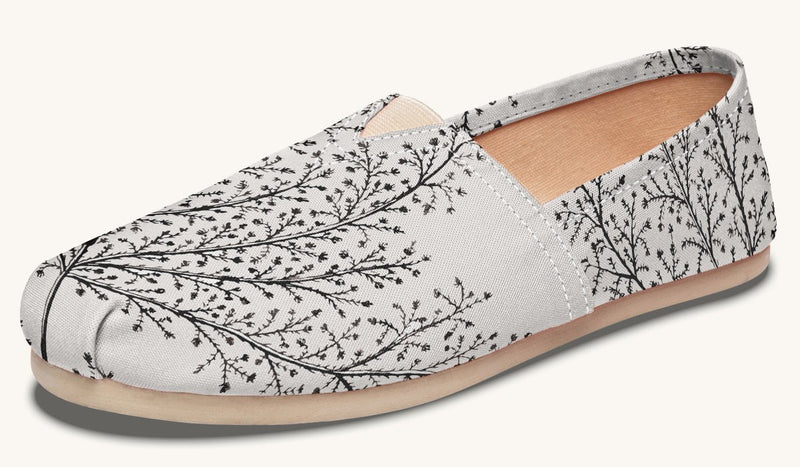 A Delicate Breath Bw Casual Shoes - Jaded Lament