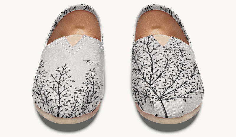 A Delicate Breath Bw Casual Shoes - Jaded Lament