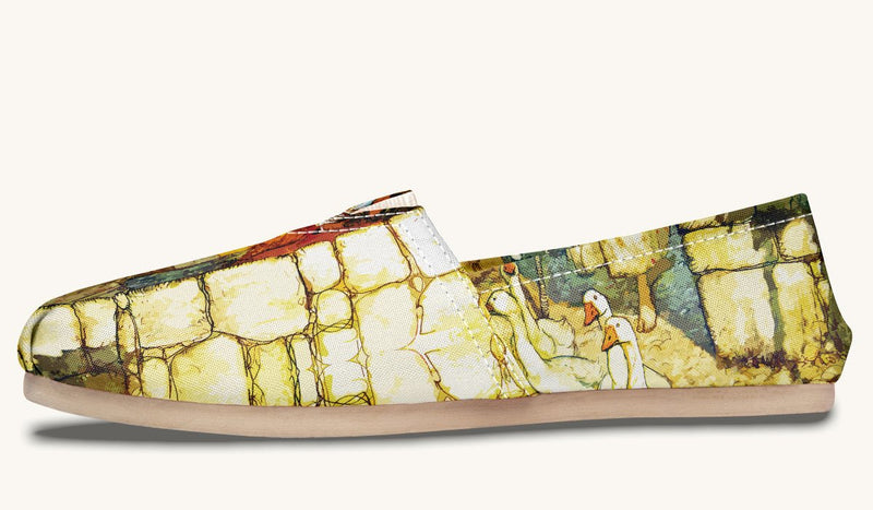 Alas Dear Goose Girl Casual Shoes - Jaded Lament