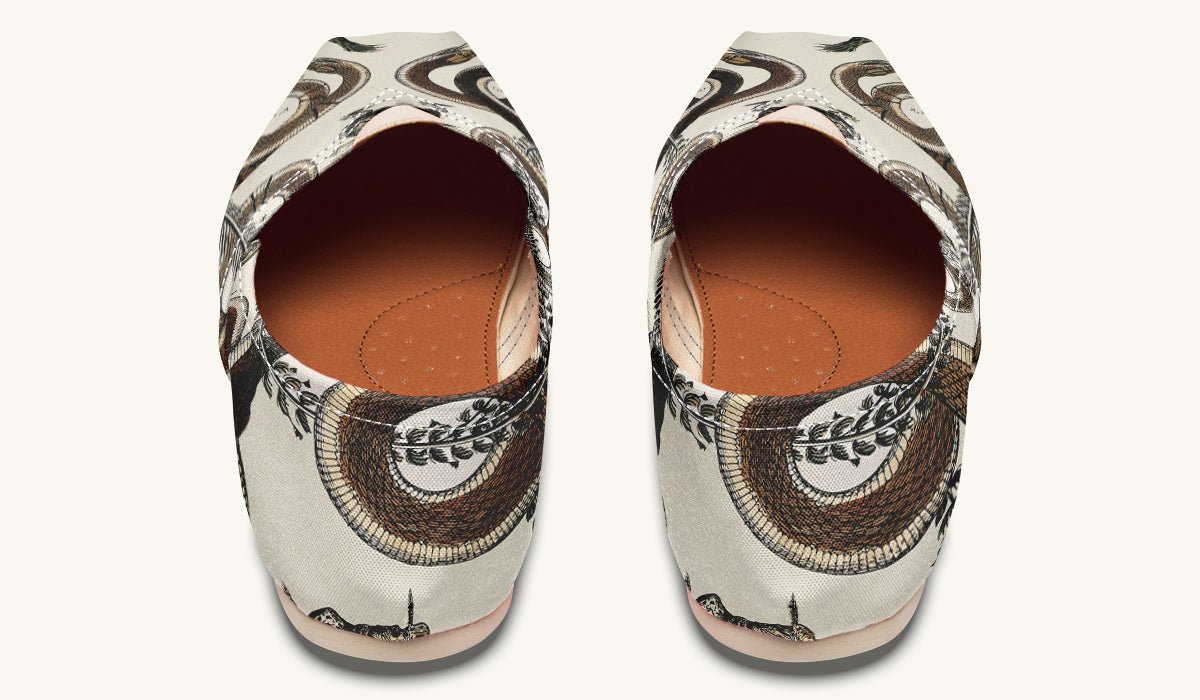 An Arrangement of Frogs and Snakes Casual Shoes - Jaded Lament