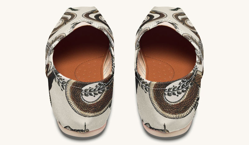 An Arrangement of Frogs and Snakes Casual Shoes - Jaded Lament