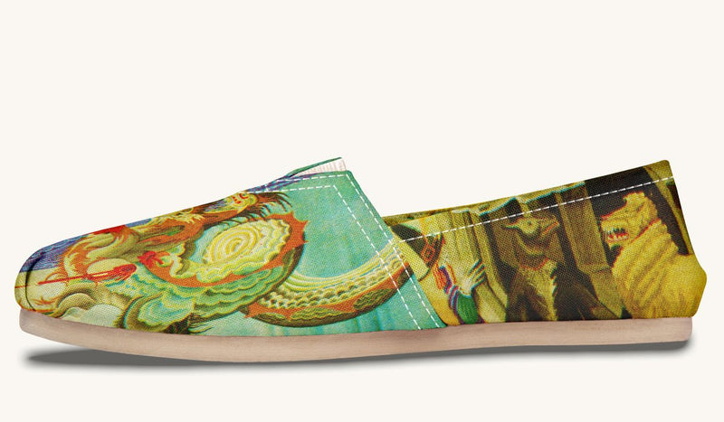 Before The Dragon Broke The Sky Casual Shoes - Jaded Lament