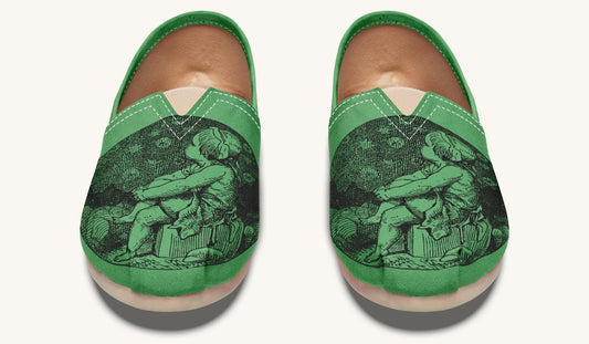 Beneath The Green Silence Casual Shoes - Jaded Lament