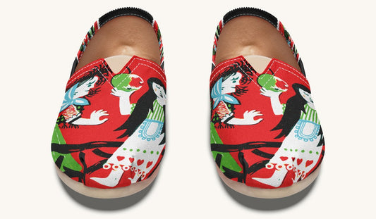 Beneath The Red Canopy Casual Shoes - Jaded Lament