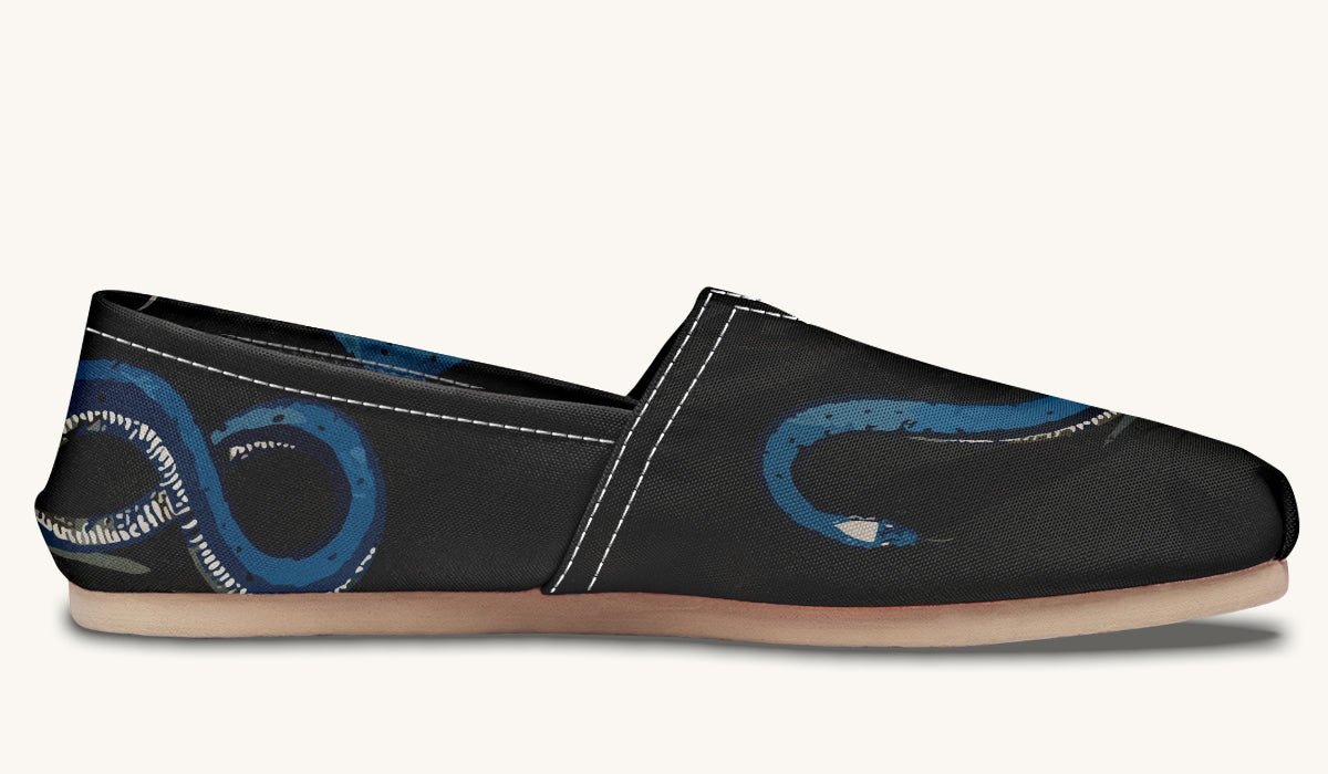 The Blue Coil Shadow Snake Hightop - Jaded Lament