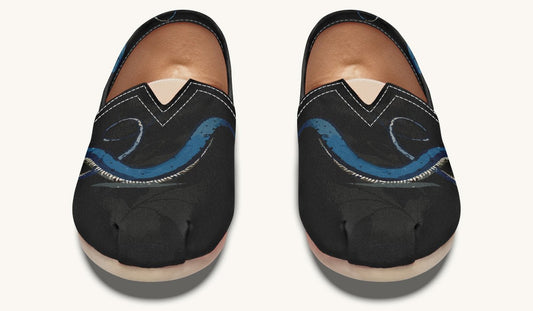 The Blue Coil Shadow Snake Hightop - Jaded Lament