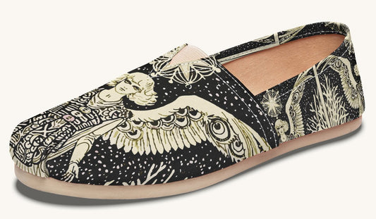 Call Upon the Star Cream Casual Shoes - Jaded Lament