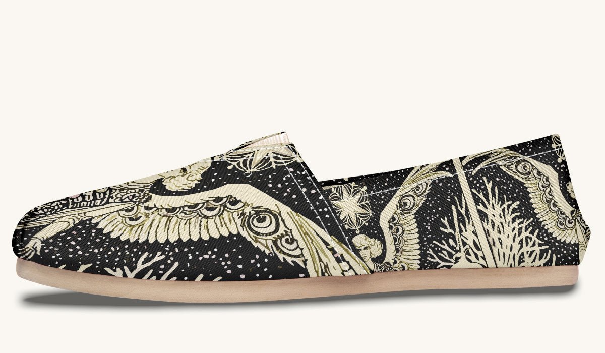 Call Upon the Star Cream Casual Shoes - Jaded Lament