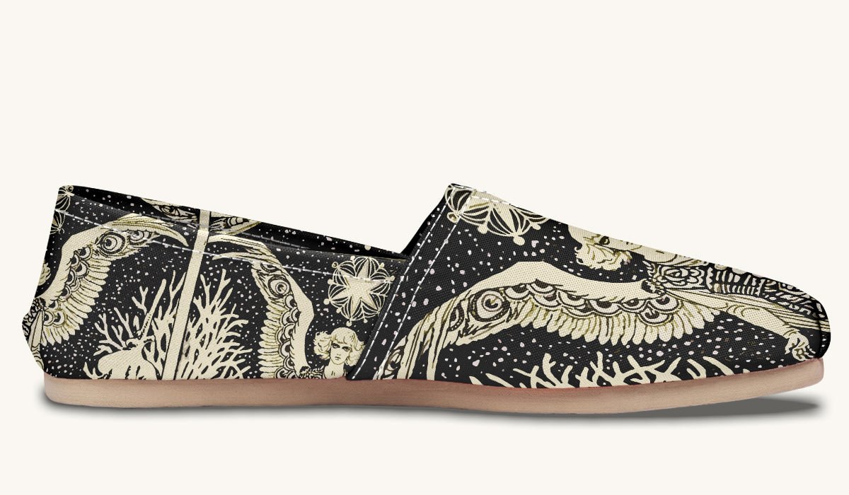 Call Upon the Star Cream Casual Shoes - Jaded Lament