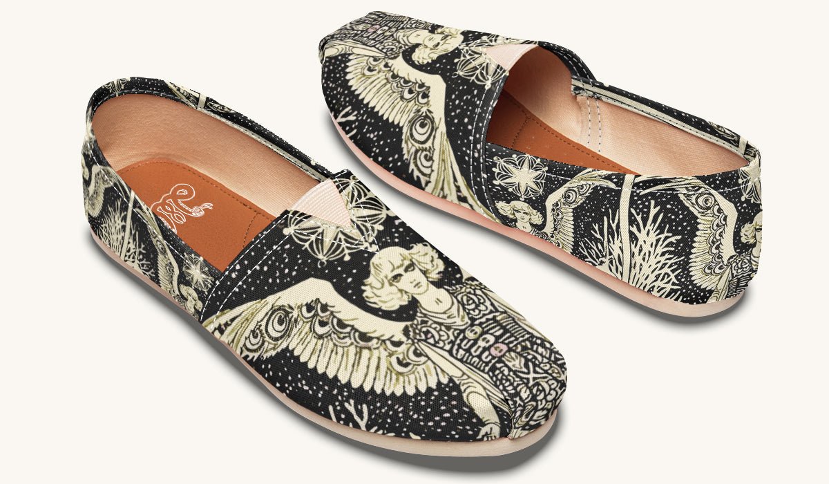 Call Upon the Star Cream Casual Shoes - Jaded Lament