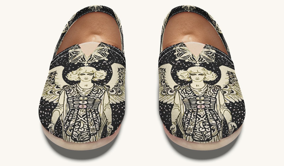 Call Upon the Star Cream Casual Shoes - Jaded Lament