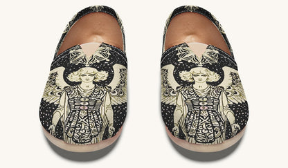 Call Upon the Star Cream Casual Shoes - Jaded Lament